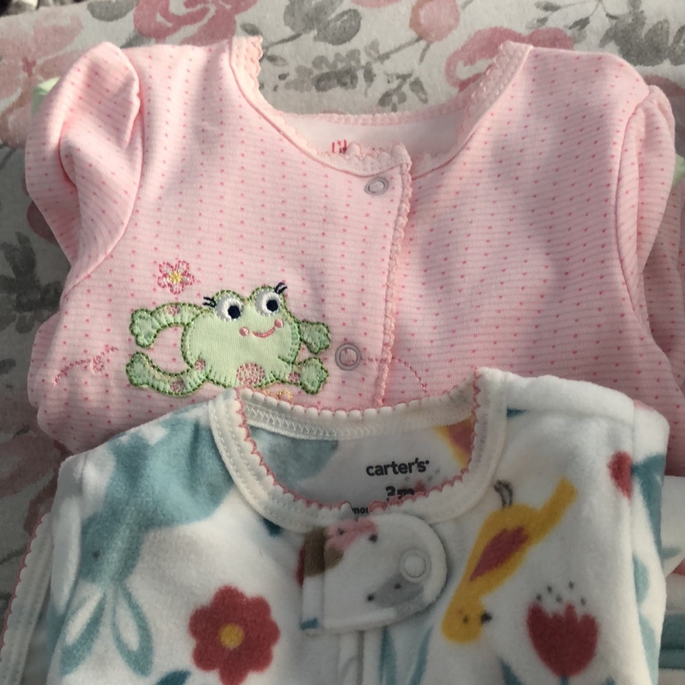 NWT sleepers size 3 months